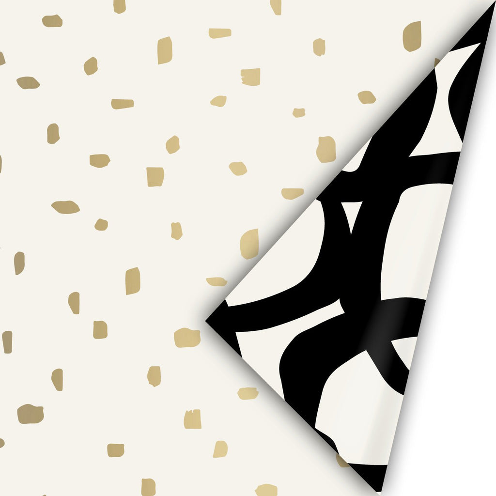 Minimal Dots '25 - Rollen cadeaupapier - 10 stuks