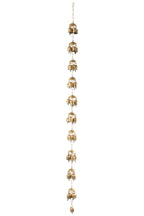 J-Line hanger Bellen - ijzer - goud