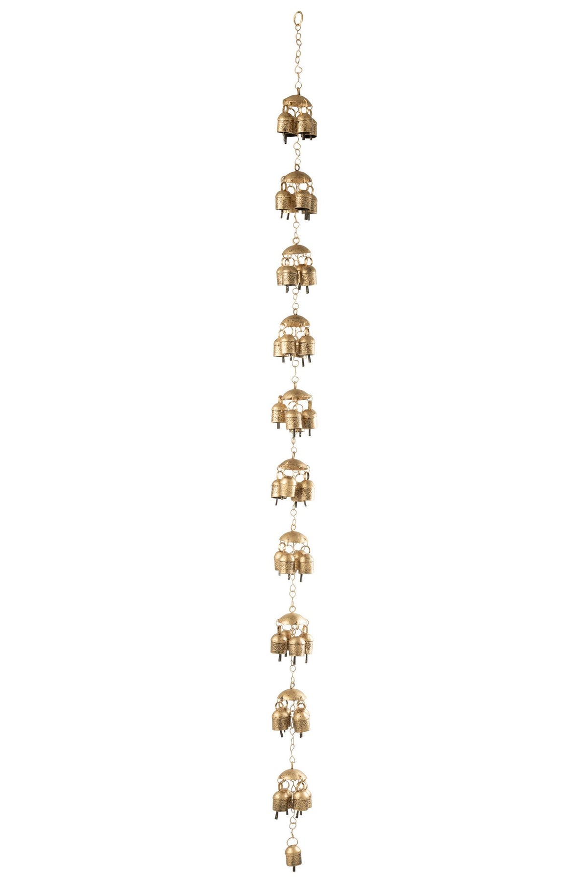 J-Line hanger Bellen - ijzer - goud
