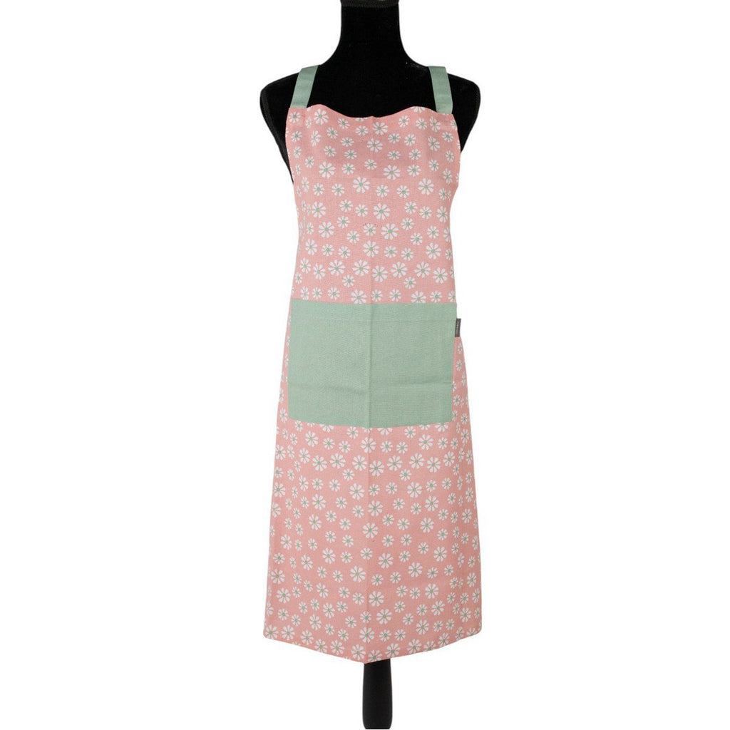 Daisy Flowers Schort roze 75x90cm