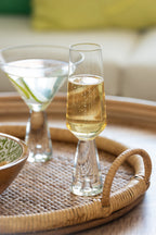 J-Line Walker champagneglas - glas - transparant