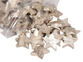 Coco sterren 50st 5cm platina