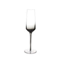 Champagneglas 23cl gerookt Secrets - Set van 2
