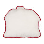 Sierkussen Gingerbread house 40x36x4 cm Bruin Polyester Huizen