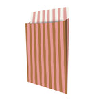 Lazy Stripes - Tijdschriftenzakken – 25×34+4cm 100st