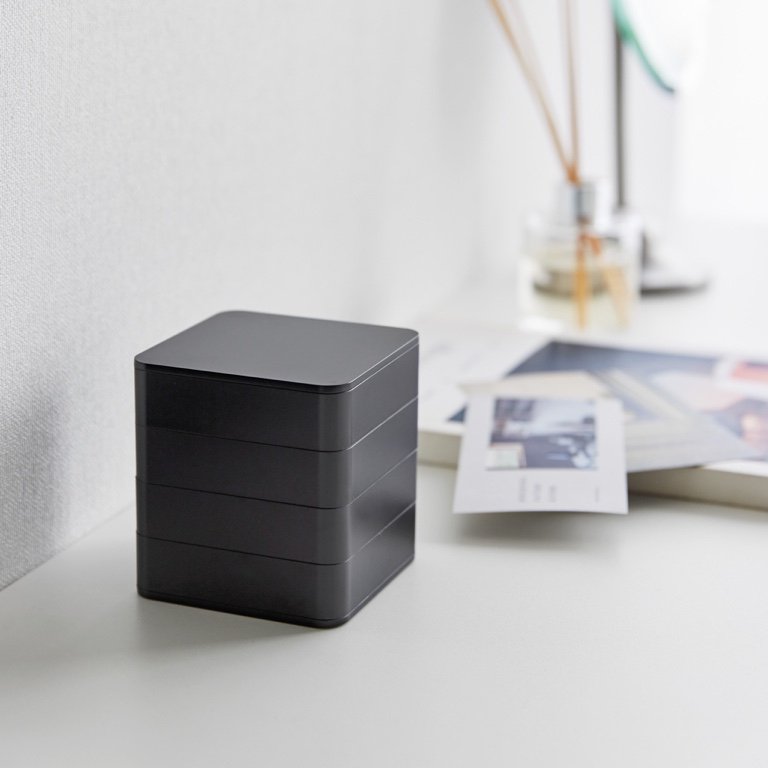 Yamazaki Tower Sieradenorganizer vierkant 4-laags