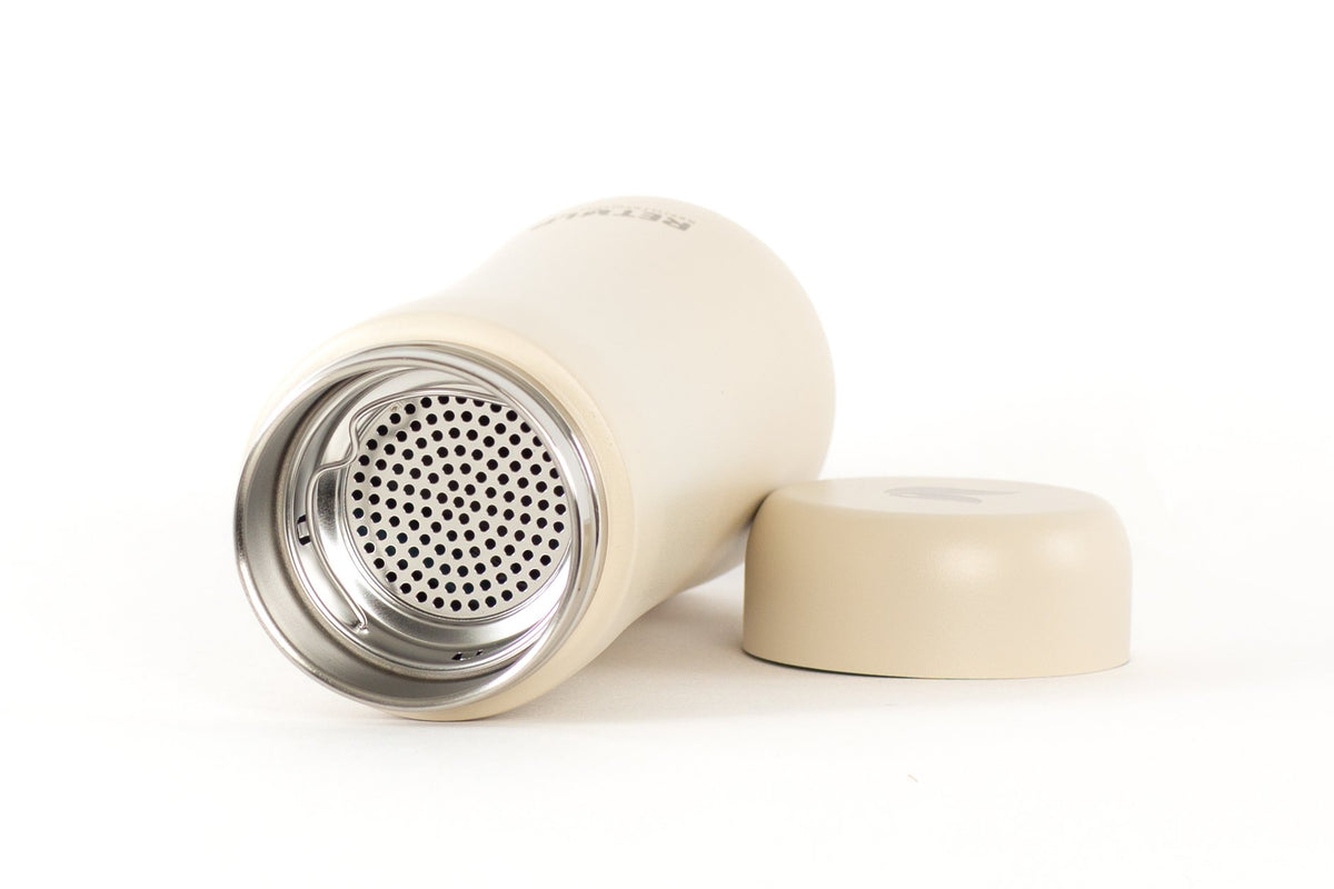 Tumbler Insulated double wall mug Beige 300 ml