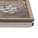 Schootkussen eieren in nest 43cm