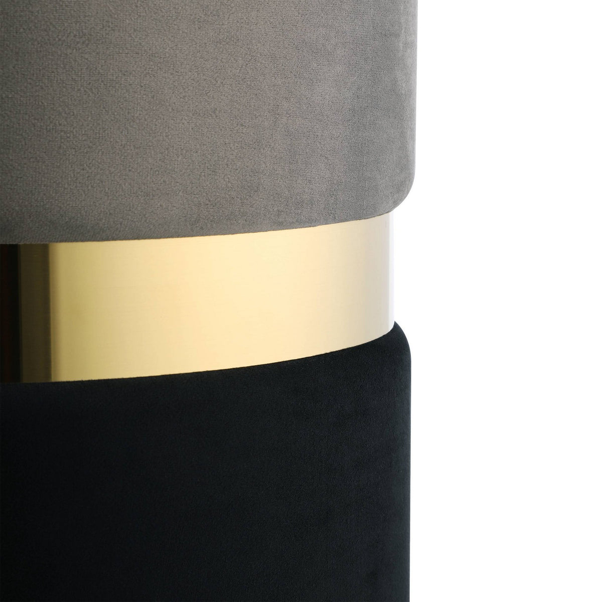 Hocker Mashike Zwart 36x44 cm