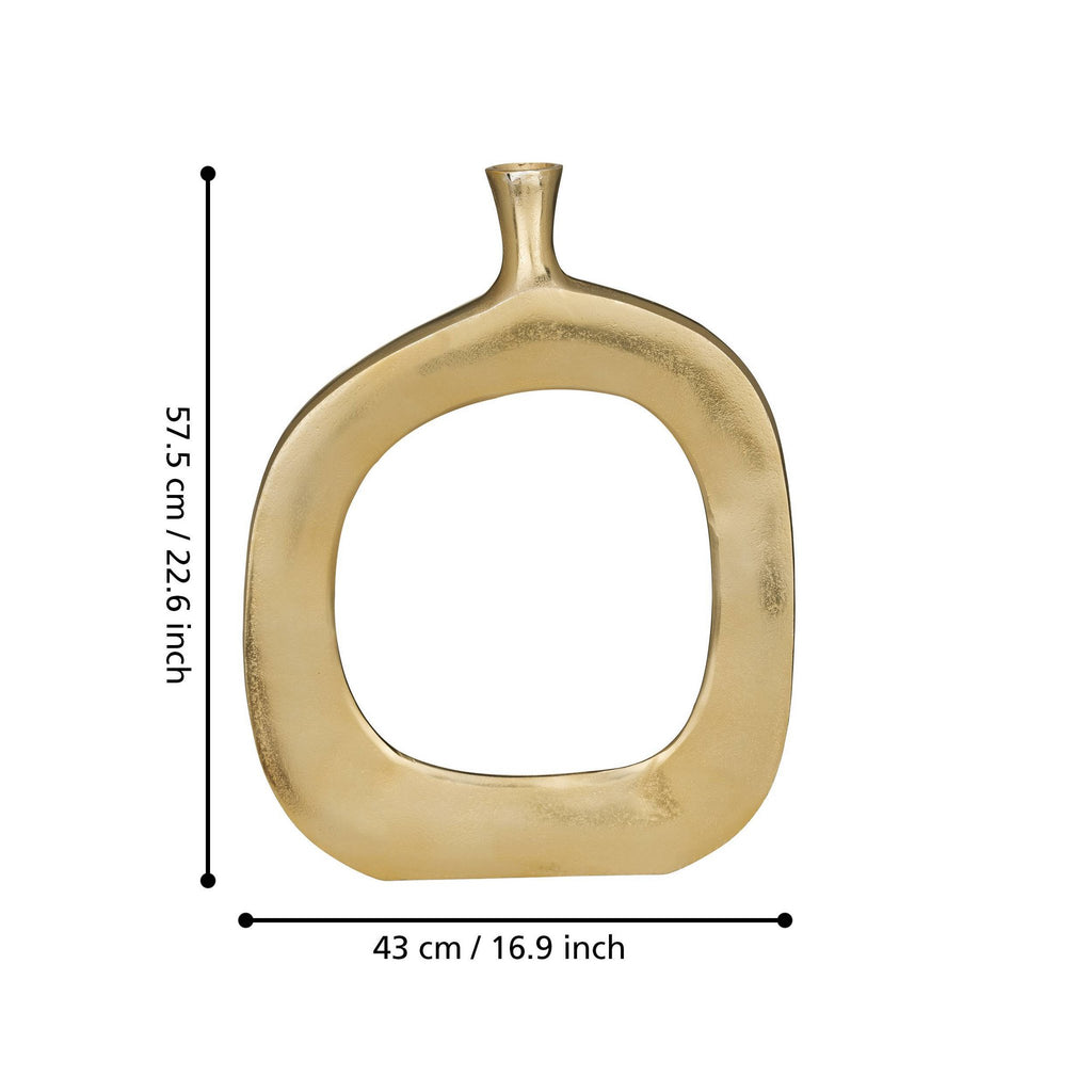 Vaas Ankarefo Goud 43x6x57,5cm