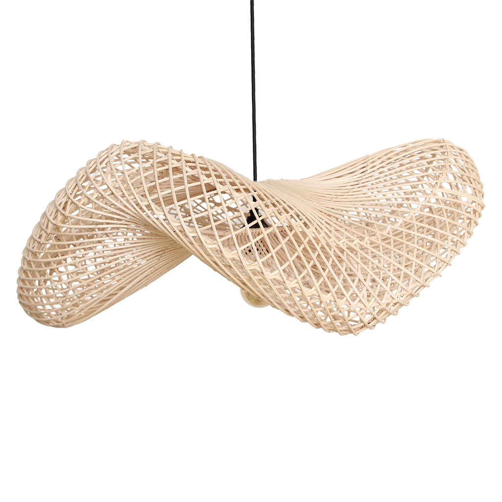 Wave hanglamp naturel large