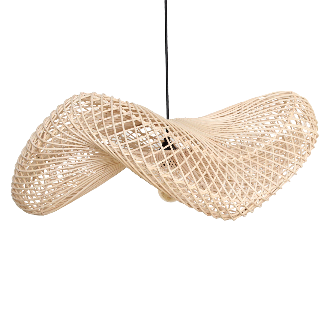 Wave hanglamp naturel large
