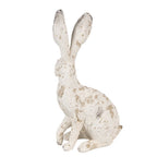 Beeld Konijn 26 cm Beige Polyresin Paasdecoratie
