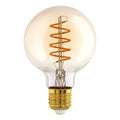 Lichtbron G95 E27 8W 2700K Transparant 10 cm