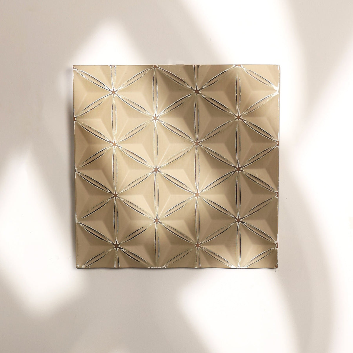 Soil Diamond Wandpaneel – Stijlvolle geometrische wanddecoratie