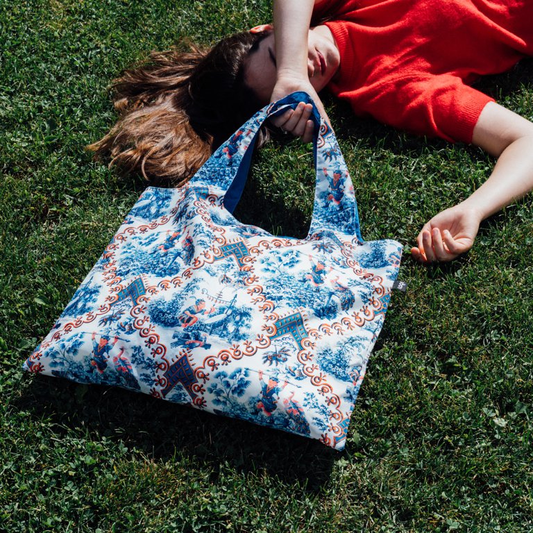 Loqi Bag Large - Toile de Jouy Juggler gerecycled
