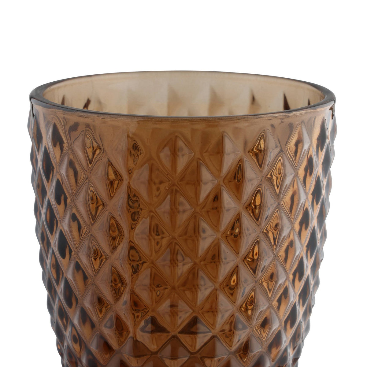 Windlicht Bezamby Bruin 7x7 cm