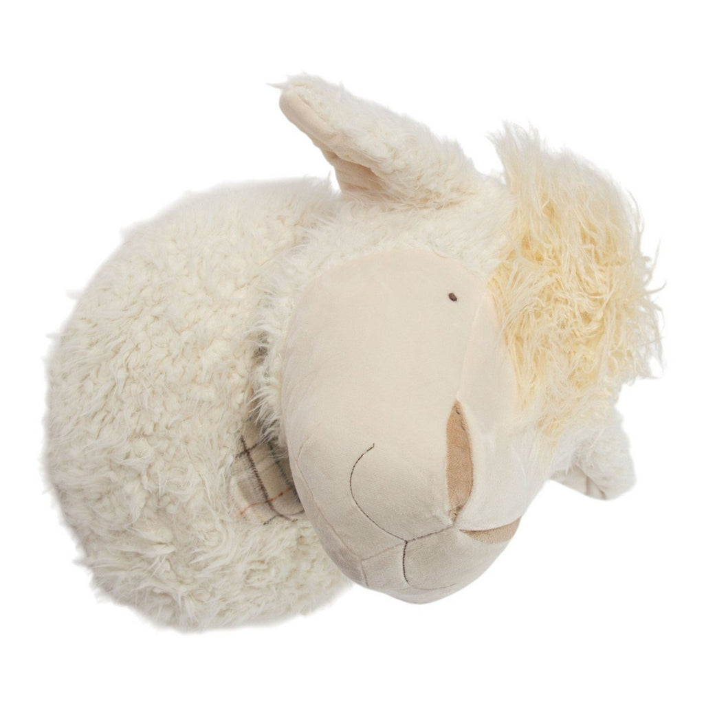 Wandkop Alpaca gebroken wit XL