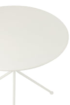 J-Line tafel Tripod Rond - metaal - wit - L