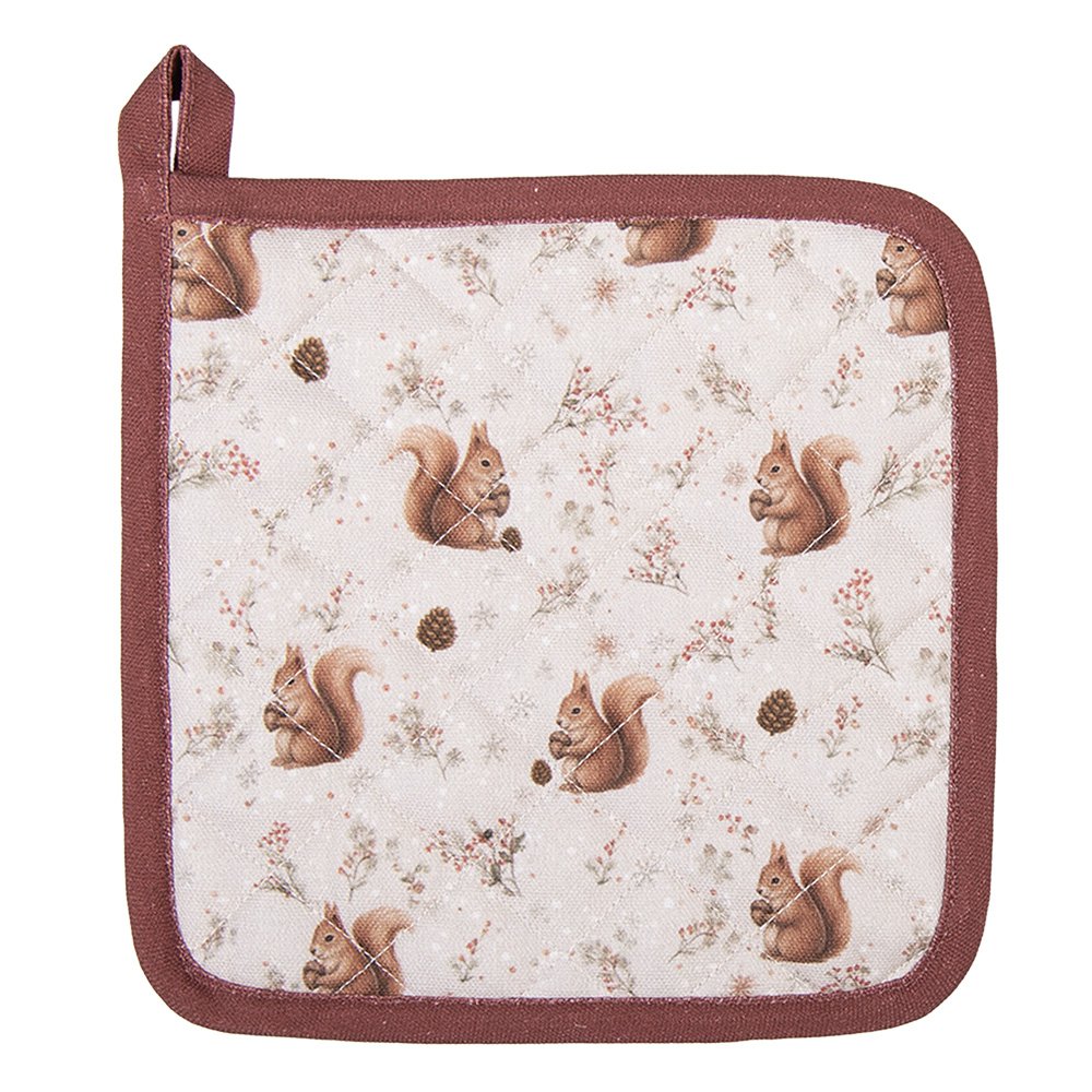 Pannenlap 20x20 cm Beige Katoen