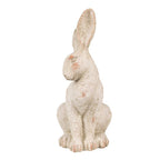 Decoratie Beeld Konijn 19x15x35 cm Beige Steen