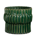 Gem pot rond groen
