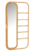 J -Line Spiegel Ladder - Rotan - Naturel - 80 x 152 cm