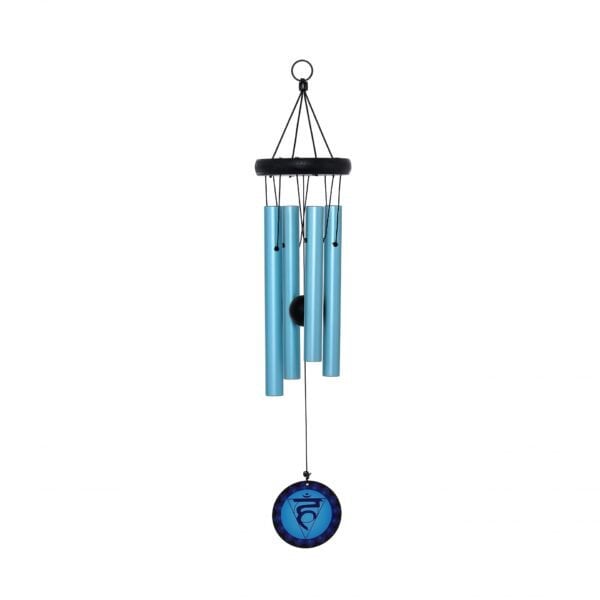 Chakra Windgong Throat/Vishuddha Nature's Melody, MDC24TR, Blauw, 60 cm