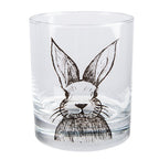 Waterglas 300 ml Transparant Glas Konijn Drinkbeker