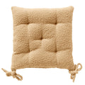 Dutch Decor Onno - Stoelkussen 40x40 cm - Bouclé - Semolina - Beige