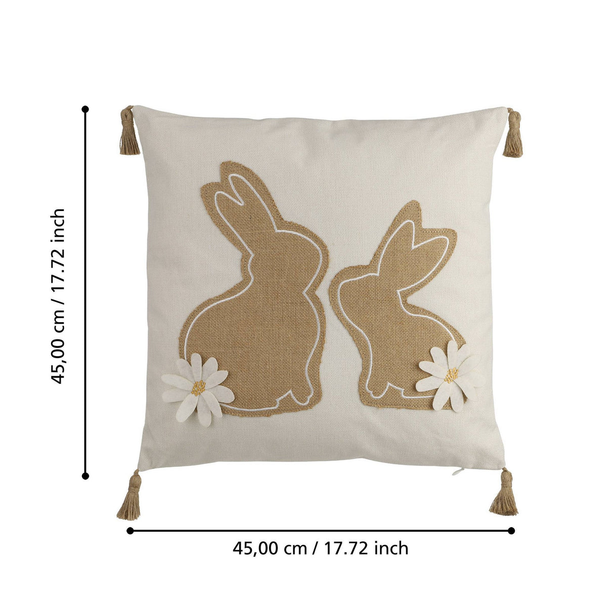 Kussen Chevery Beige 45x45cm
