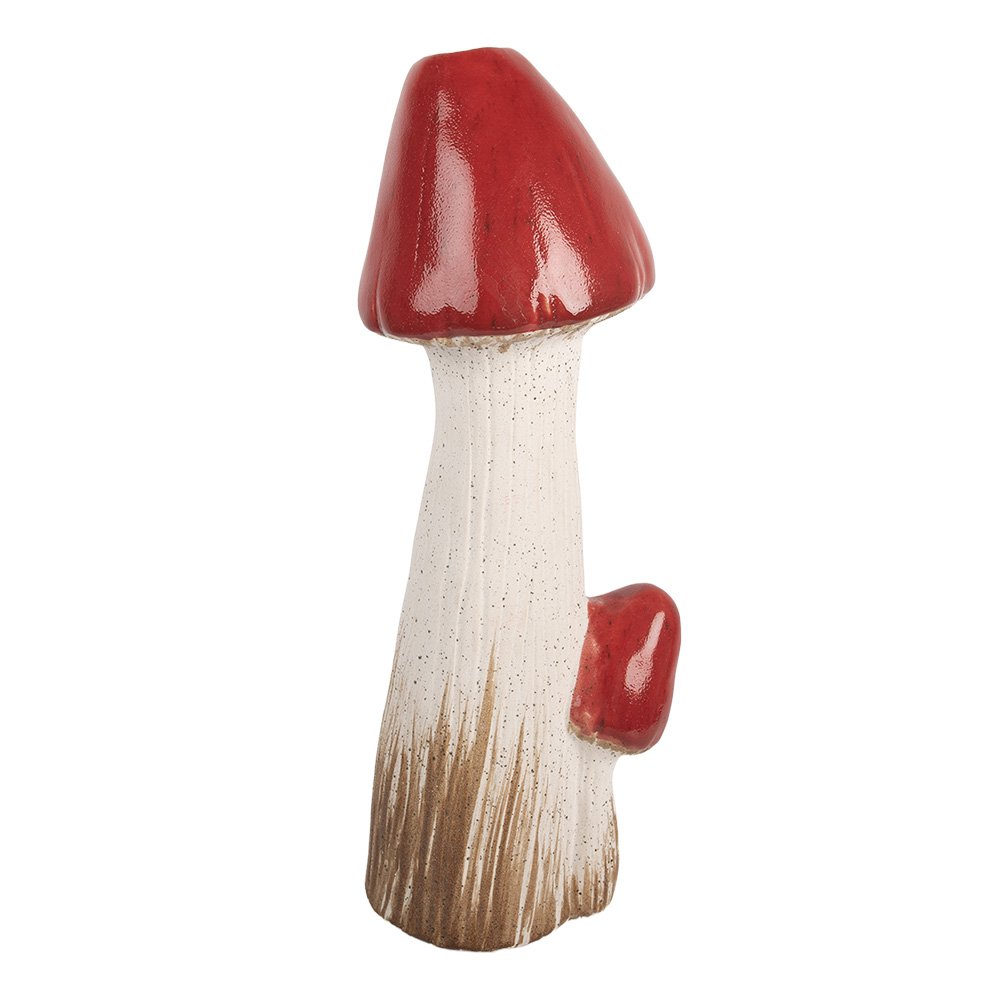 Decoratie paddenstoel 16x14x41 cm
