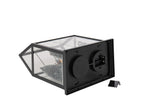 J-Line Ledkerstman met dieren - glas/synthetisch - multikleur - medium