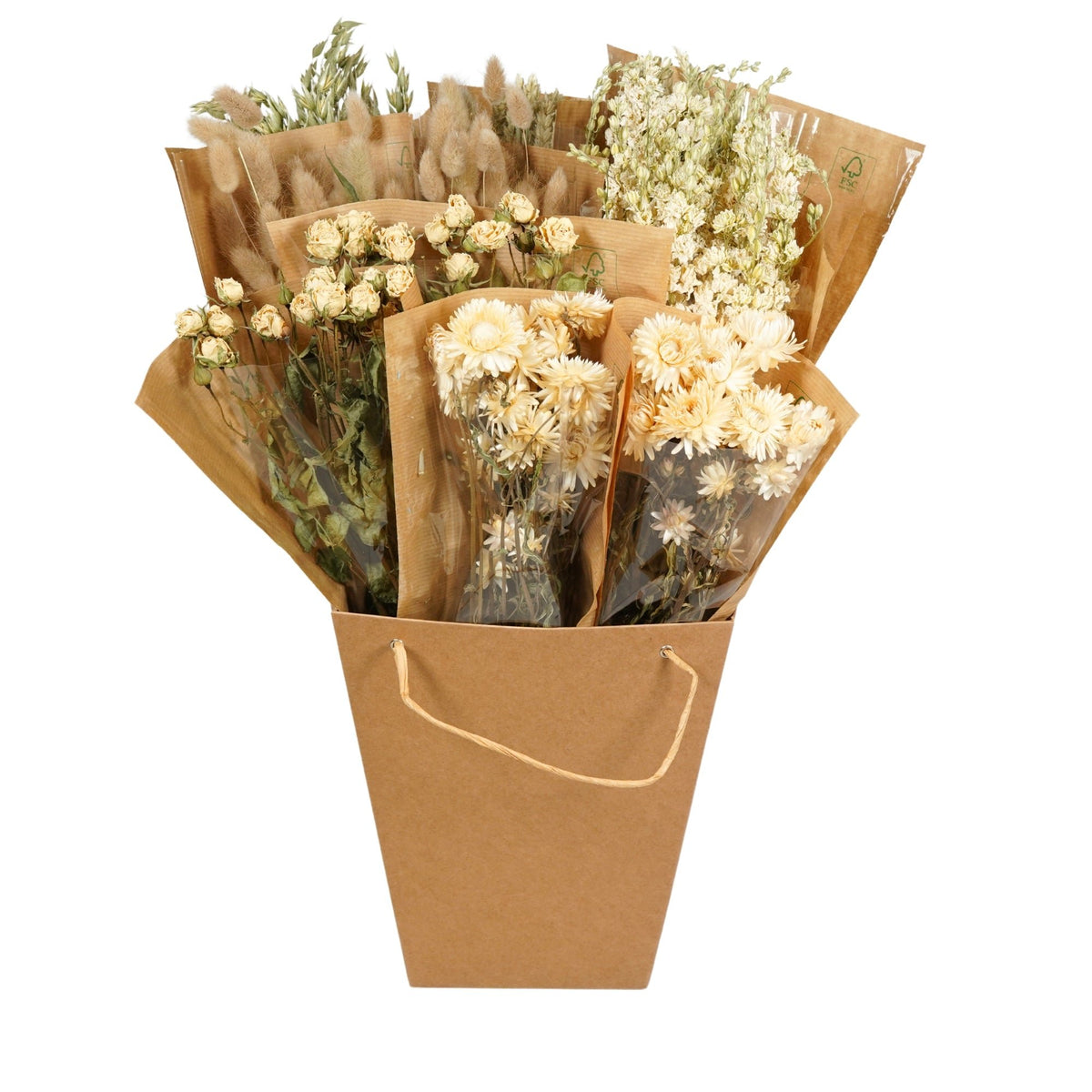 Droogbloemen Mono Bossen - Naturel