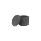 Voorraadpot 9,5xH9,5cm antracietgrijs Suds