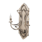 Wandlamp 41x17x60 cm Beige Metaal Muurlamp