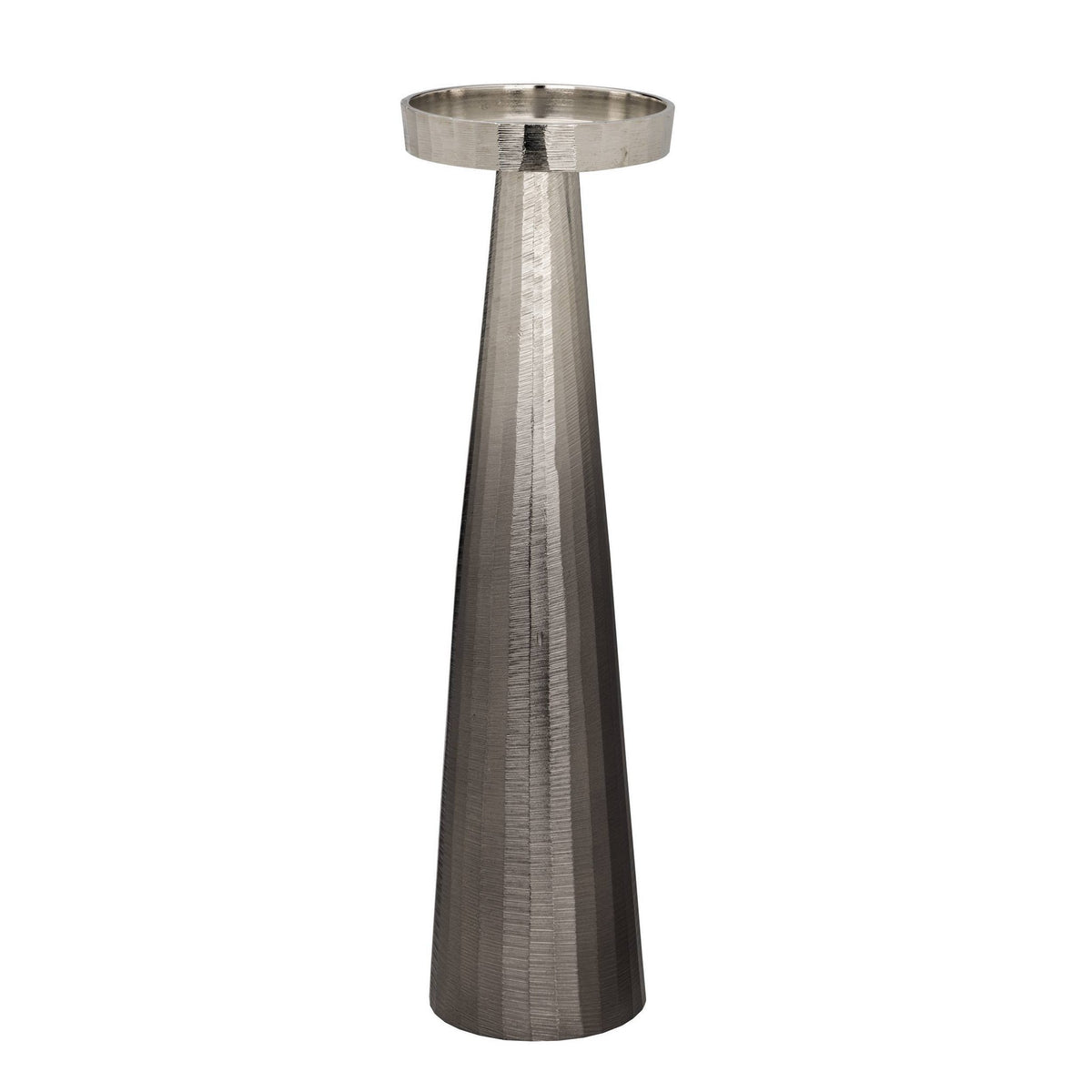 Kandelaar Butuan Nikkel 13x46 cm