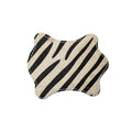 *onderzetter koevorm zebra 11x10cm*