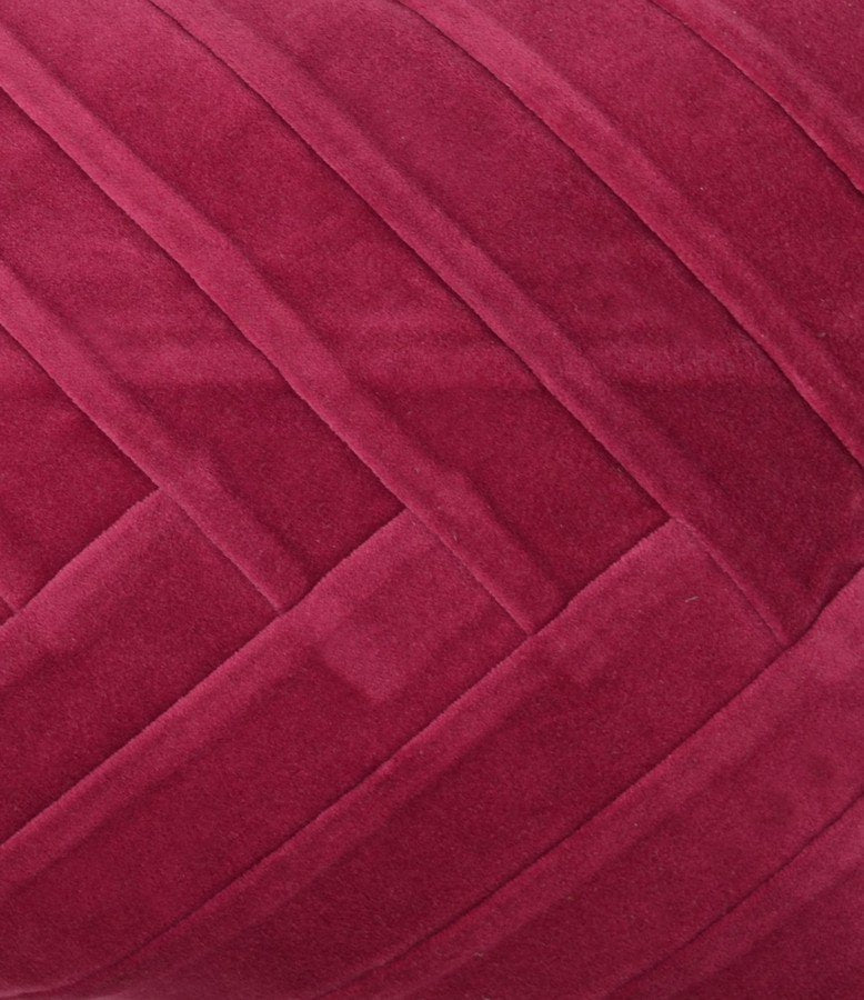 Nieuw Gevouwen kussen magenta 30x50cm