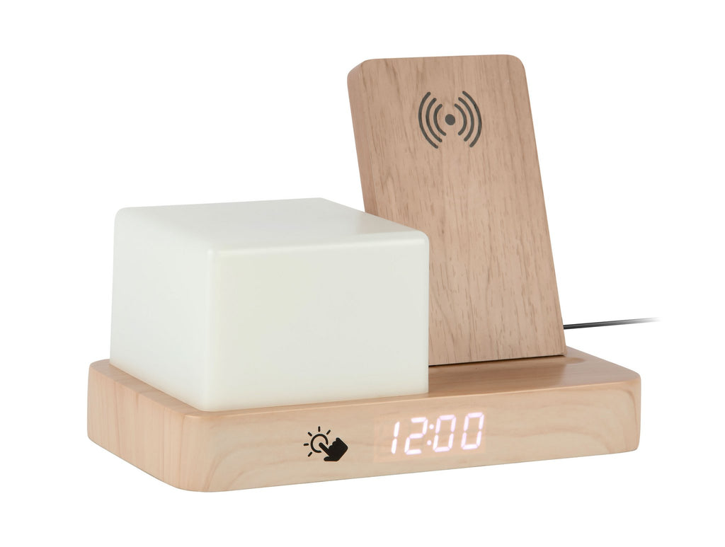 Wekker Retro met Nachtlampje LED