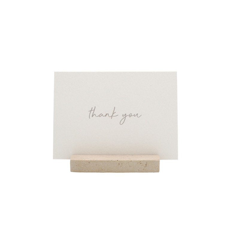 Leeff Card Holder Chantal with card - Thank you