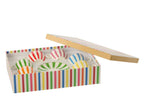 J-Line kopje + schoteltje - porselein - mix - L - set van 6