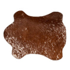 Placemat koevorm bruin/wit 30x48cm