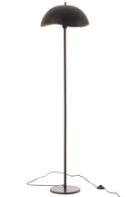 J-Line vloerlamp - metaal/marmer - zwart