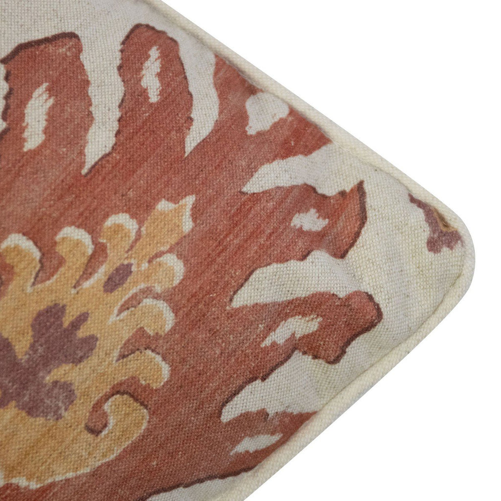 Breeze Kussen bilbao multi oranje 50x50 cm