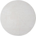 Vloerkleed Ella Cream Rond ø280 cm