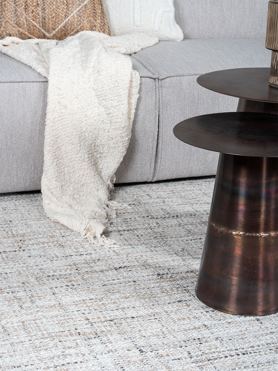 Vloerkleed Cross Beige - 240 x 340 cm