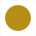 Blanco etiketten - Rond 35mm - oker glans