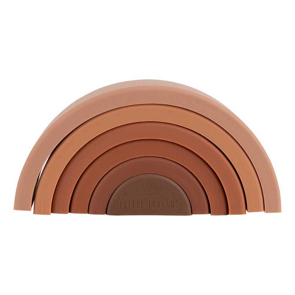 Siliconen regenboog - Amber Brown