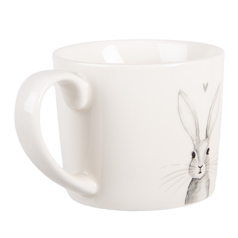 Mok 275 ml met Porselein Konijn